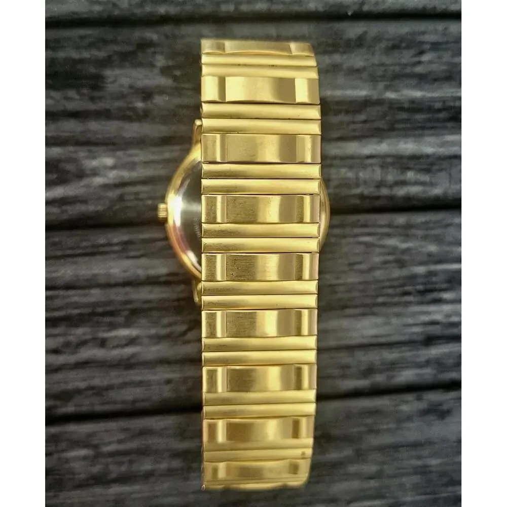 Exquisite Rare Retro Vintage Gruen Pie Pan Dial Men's Watch‎